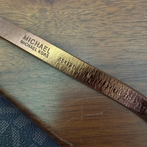 Michael Kors Brown Crossbody Belt Bag Sz M - Picture 6 of 6